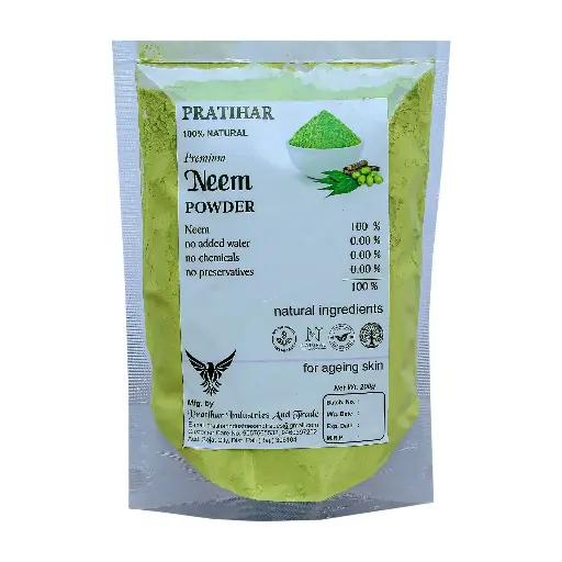 Pratihar Neem Powder for Face,Skin And Eating(200gm)